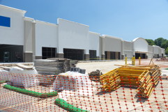 Shopping center development